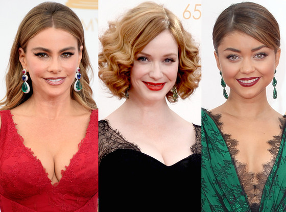 Emerald Jewelry, Sofia Vergara, Christina Hendricks, Sarah Hyland, Emmy Awards Emerald Jewelry, Sofia Vergara, Christina Hendricks, Sarah Hyland, Emmy Awards